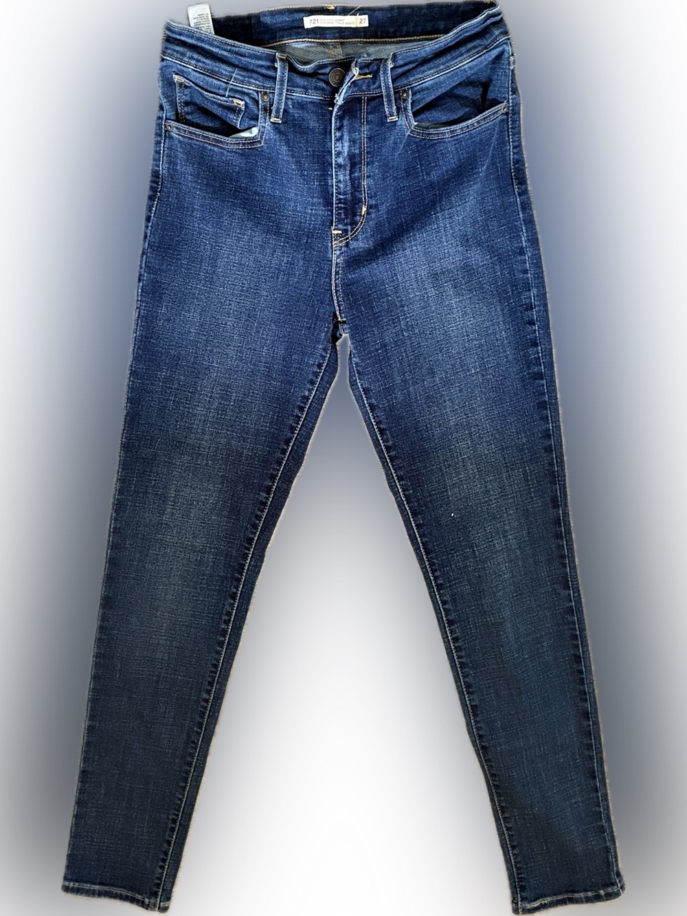 Levi's Dark Blue red tab Skinny Jeans